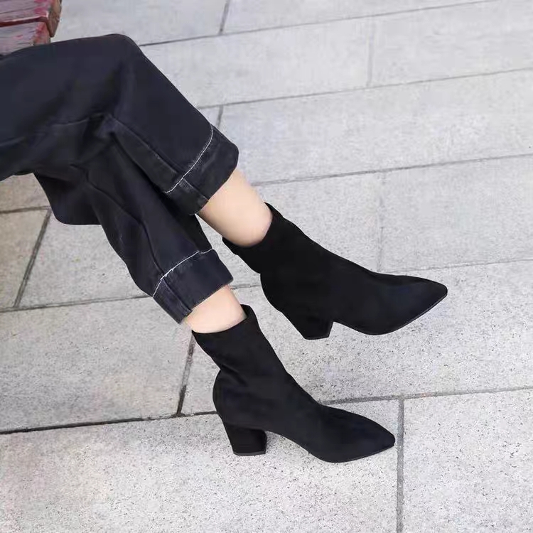 秋季新潮高跟鞋,秋季新款尖头高跟鞋