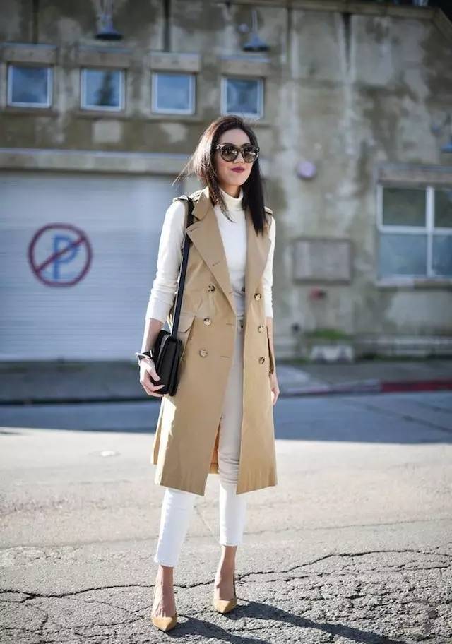 秋季马甲怎么搭配男,初秋最潮搭配马甲裙穿搭技巧