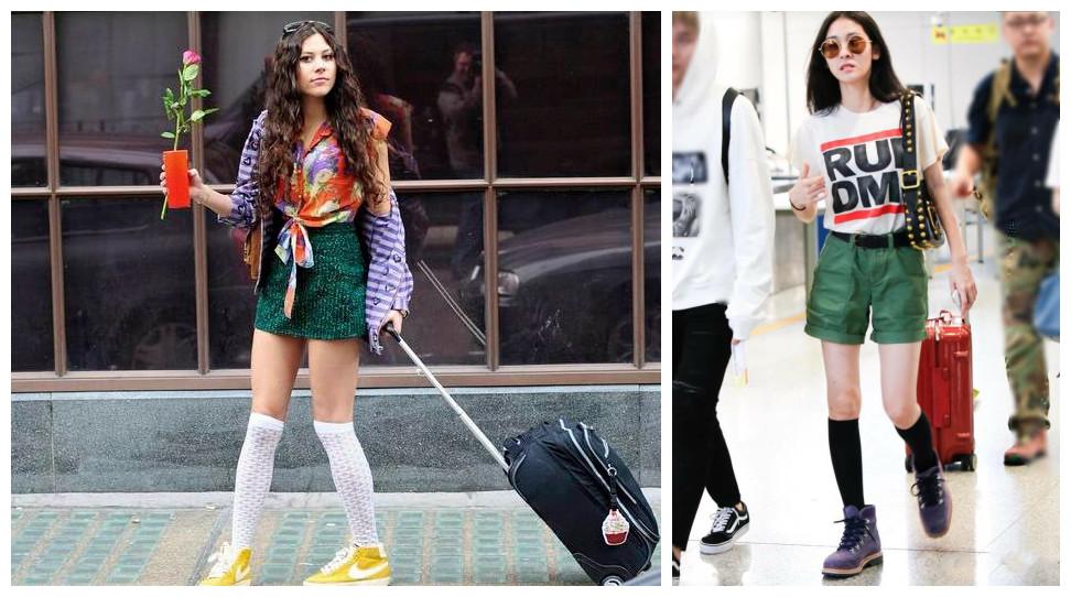 又好看又潮的中筒袜,适合夏天穿的中筒袜高颜值