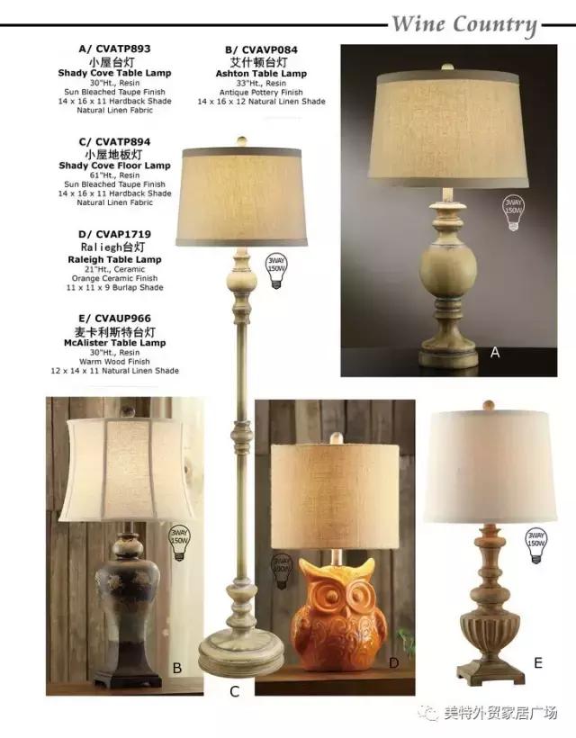 美特精品家具——《CrestviewCollection》灯饰火爆来袭！
