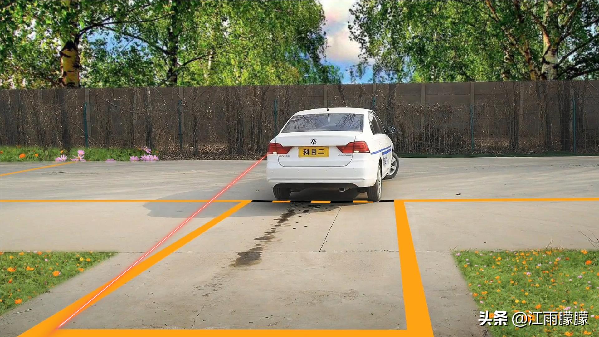 倒库车身歪了怎么摆正,倒库车歪了怎么调整最好