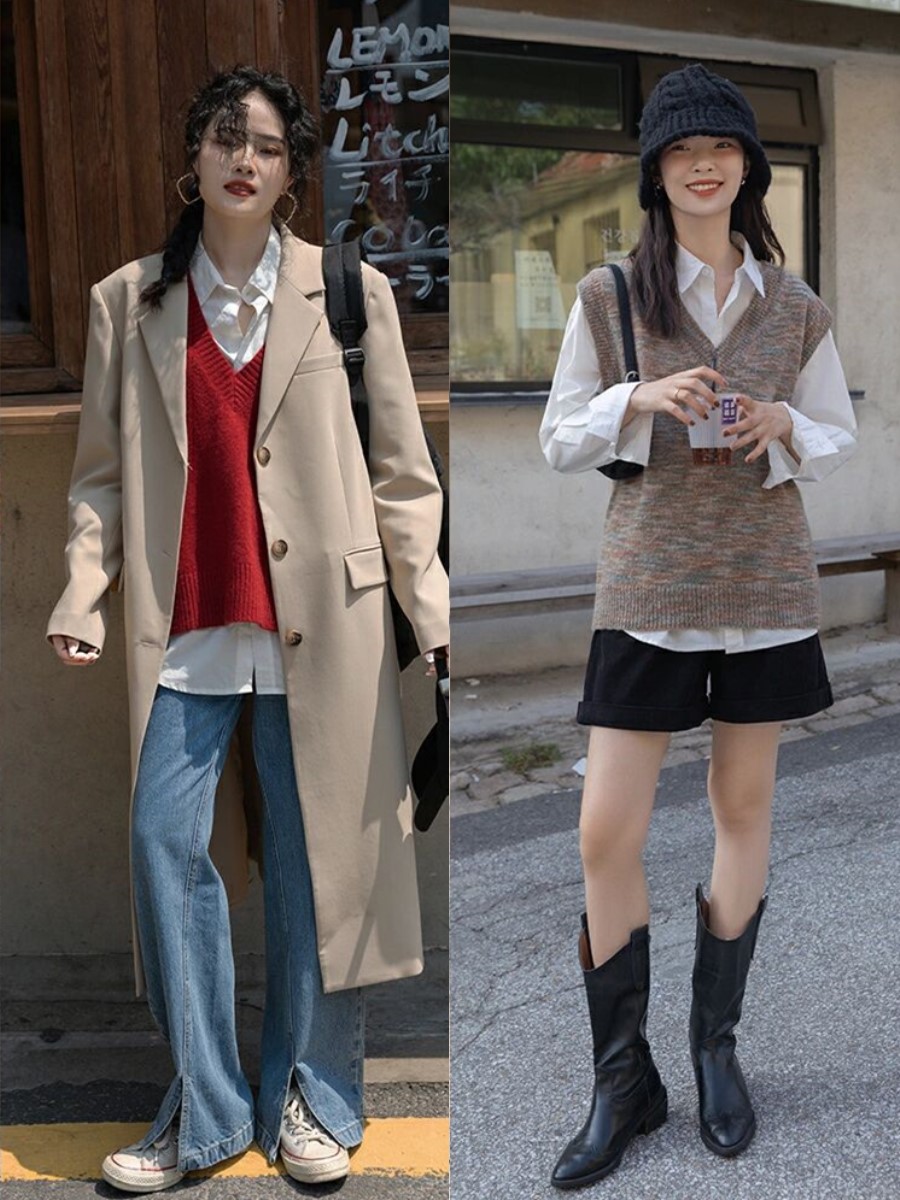 不懂叠穿jk,穿搭太普通1个叠穿技巧帮你解决