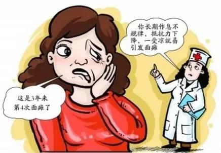 18岁少年吹空调导致面瘫,为什么吹冷风容易导致面瘫