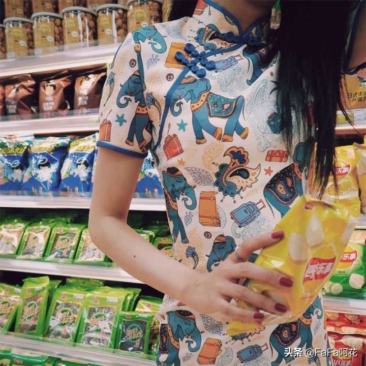 好看又气质高雅的旗袍,好看又少女的旗袍