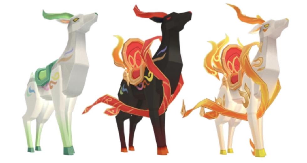 王者荣耀九尾狐和九尾有什么关系,王者荣耀九色鹿是遇见神鹿吗