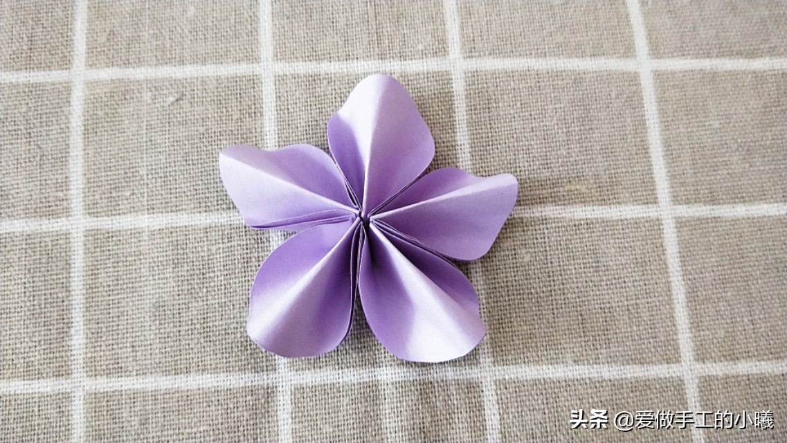 折纸小花最简单的方法,折纸小花最简单的方法步骤