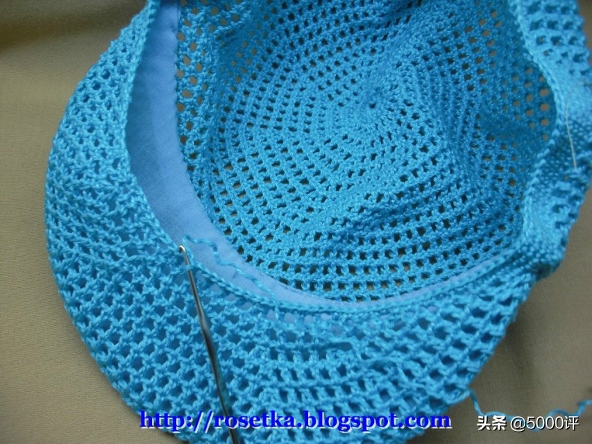 棒球夏凉帽的钩织方法,多种扇形花夏凉帽钩编视频教程