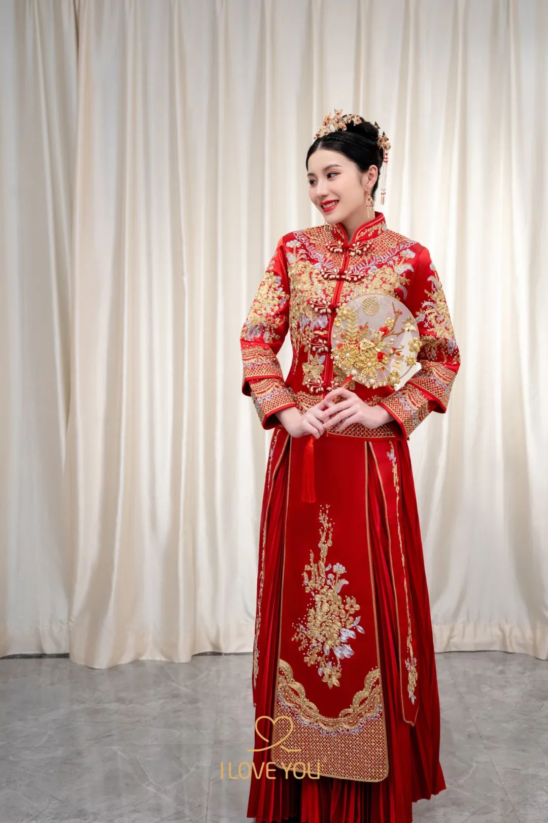 还有哪些好看的中式嫁衣,中式嫁衣惊艳瞬间