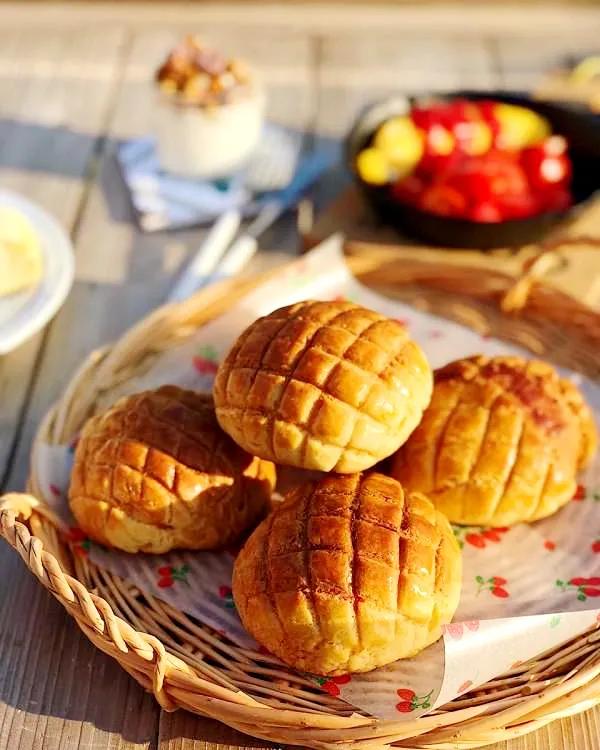 配方分享酥脆香软的菠萝包,菠萝包配方教程