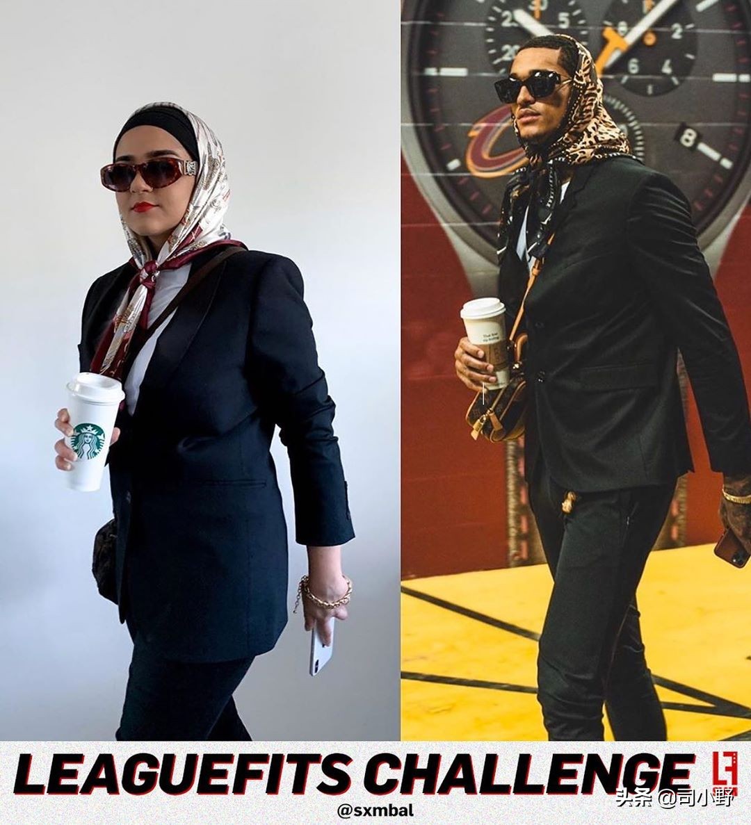 nba球星模仿秀,nba球星入场潮装模仿