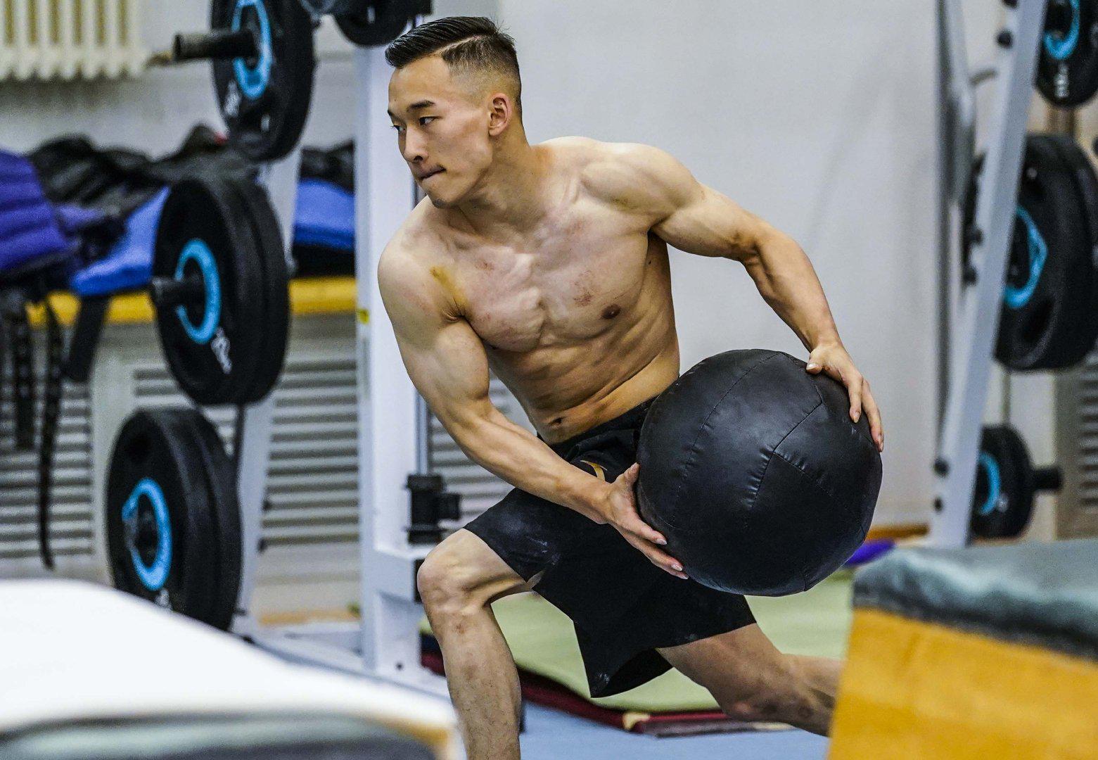 肖若腾最新体操,肖若腾体操全能王