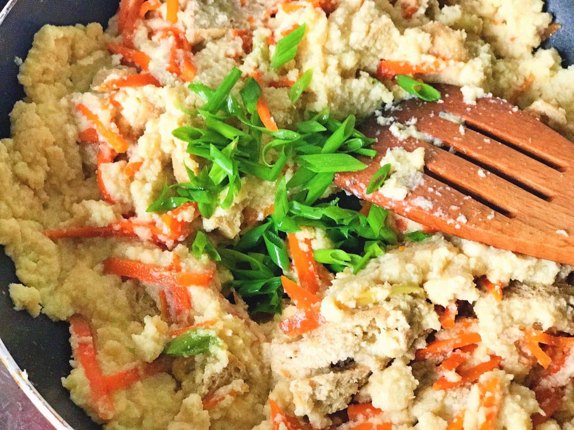 打豆浆的豆腐渣别浪费,做豆浆豆腐渣需要一起煮嘛