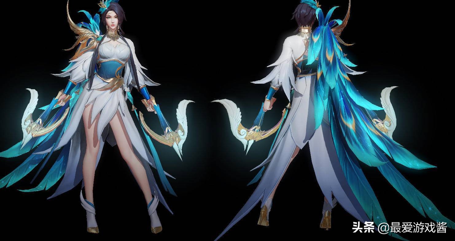 王者荣耀虞姬云霓雀翎美图大全,王者荣耀虞姬云霓雀翎的特效