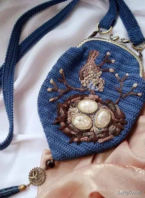 爱尔兰钩花包包,爱尔兰钩花包包图解