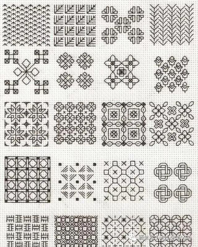 传统刺子绣入门针法教程,刺绣教程新手入门结粒绣