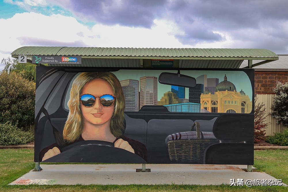 谢菲尔德壁画小镇图片,塔斯马尼亚壁画小镇谢菲尔德小镇