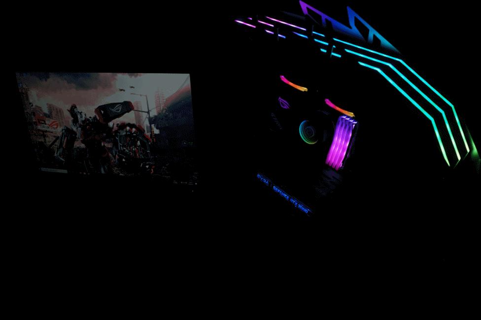 科技以灯为本，3600X+B450+BMR-24水冷+大水牛铁血战士机箱装机秀