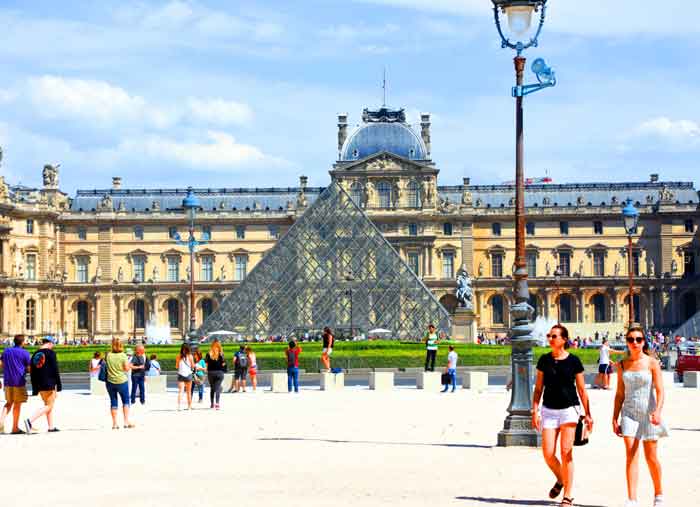 法国巴黎绝美的景色,走进法国巴黎的街头