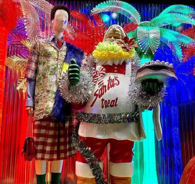 看Hermès、LV、Gucci...如何玩转圣诞橱窗