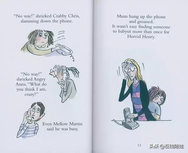 风靡欧美20年，HorridHenry淘气亨利·外国经典小说PDF+音视频