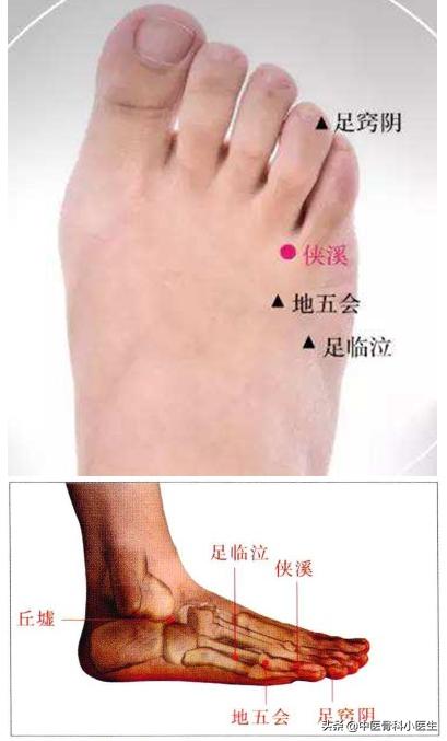 足少阳胆经推拿,跟着老中医学三个动作