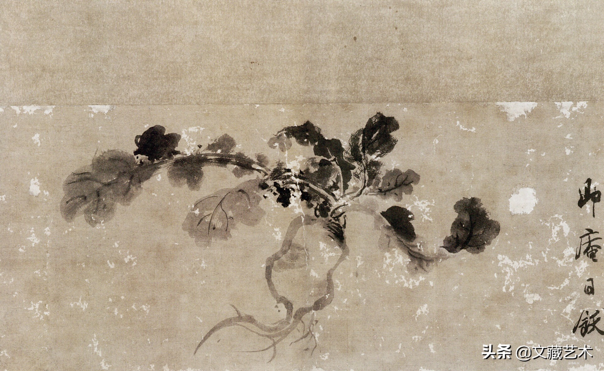 被日本当做国宝的宋朝和尚的画,南宋佚名的僧人画