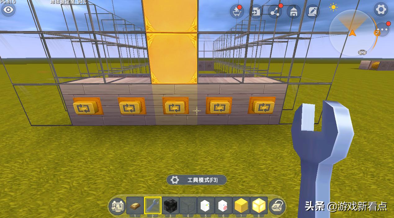 迷你世界100万个炸药桶爆炸,迷你世界如何制作永动机弹簧