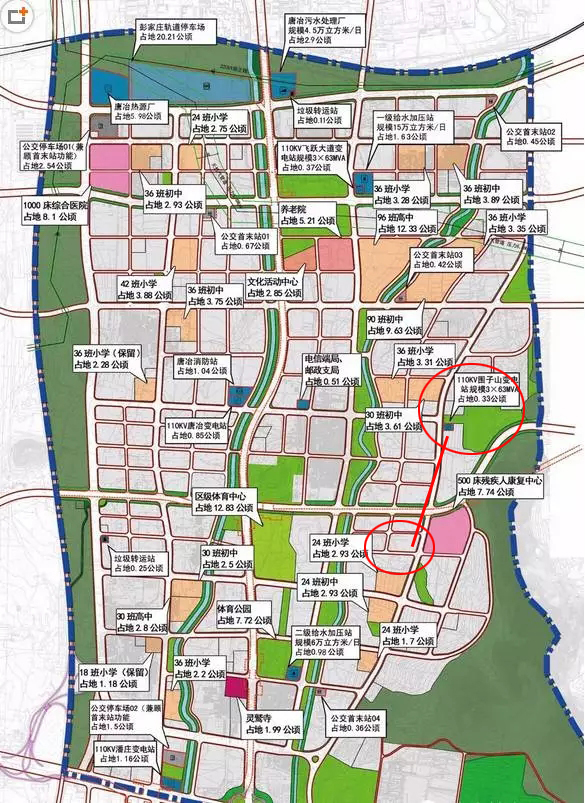济南唐冶片区规划图最新,济南市唐冶新区中心位置