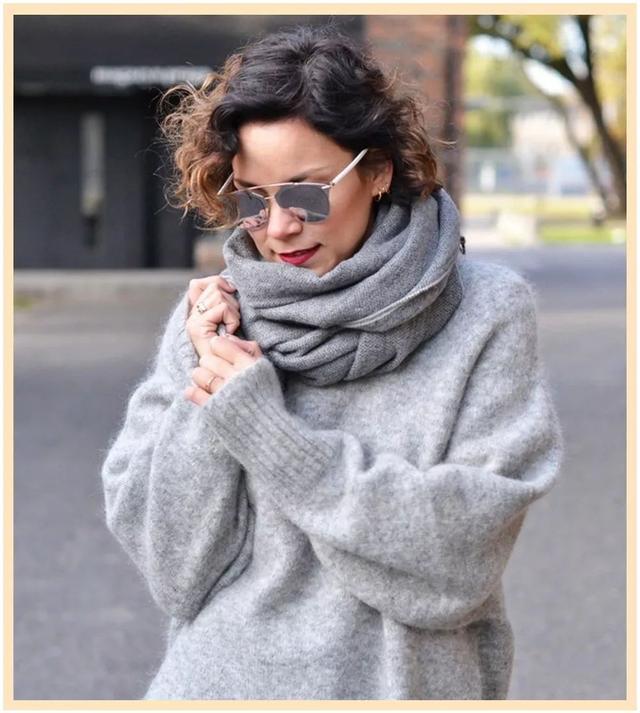 围巾的7种系法,围巾的七种系法每天不重样