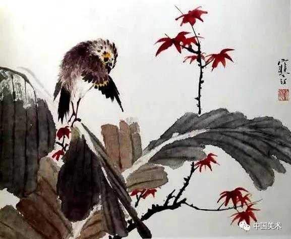 禽鸟画教程,最简单的禽鸟画法