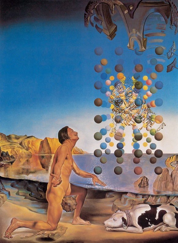 学赏画50Dali“不想模仿任何东西的人,什么也创作不出来。”