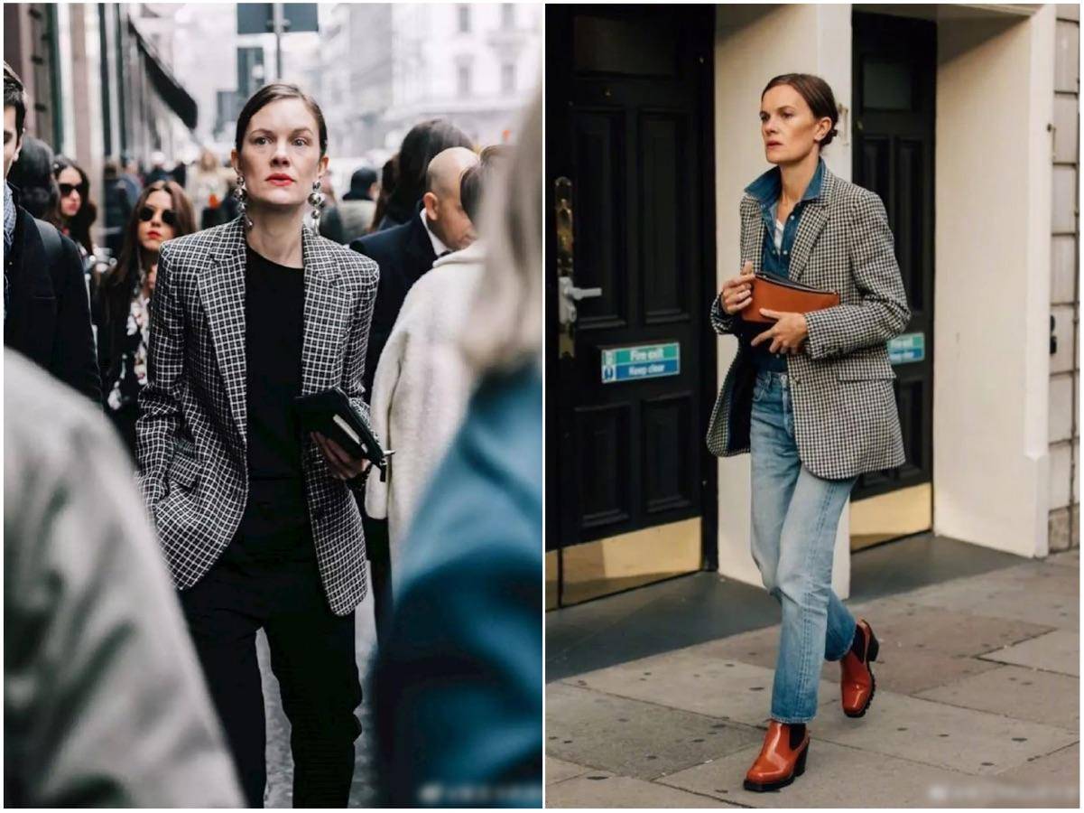 女士穿西装的时尚穿搭,女生穿西装有气质的搭配