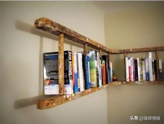 自制墙体书架简单又好用,最简单的书架构造