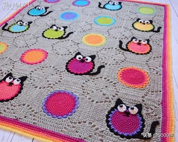 编织宝宝毯教程,编织漂亮婴儿卡通毯子