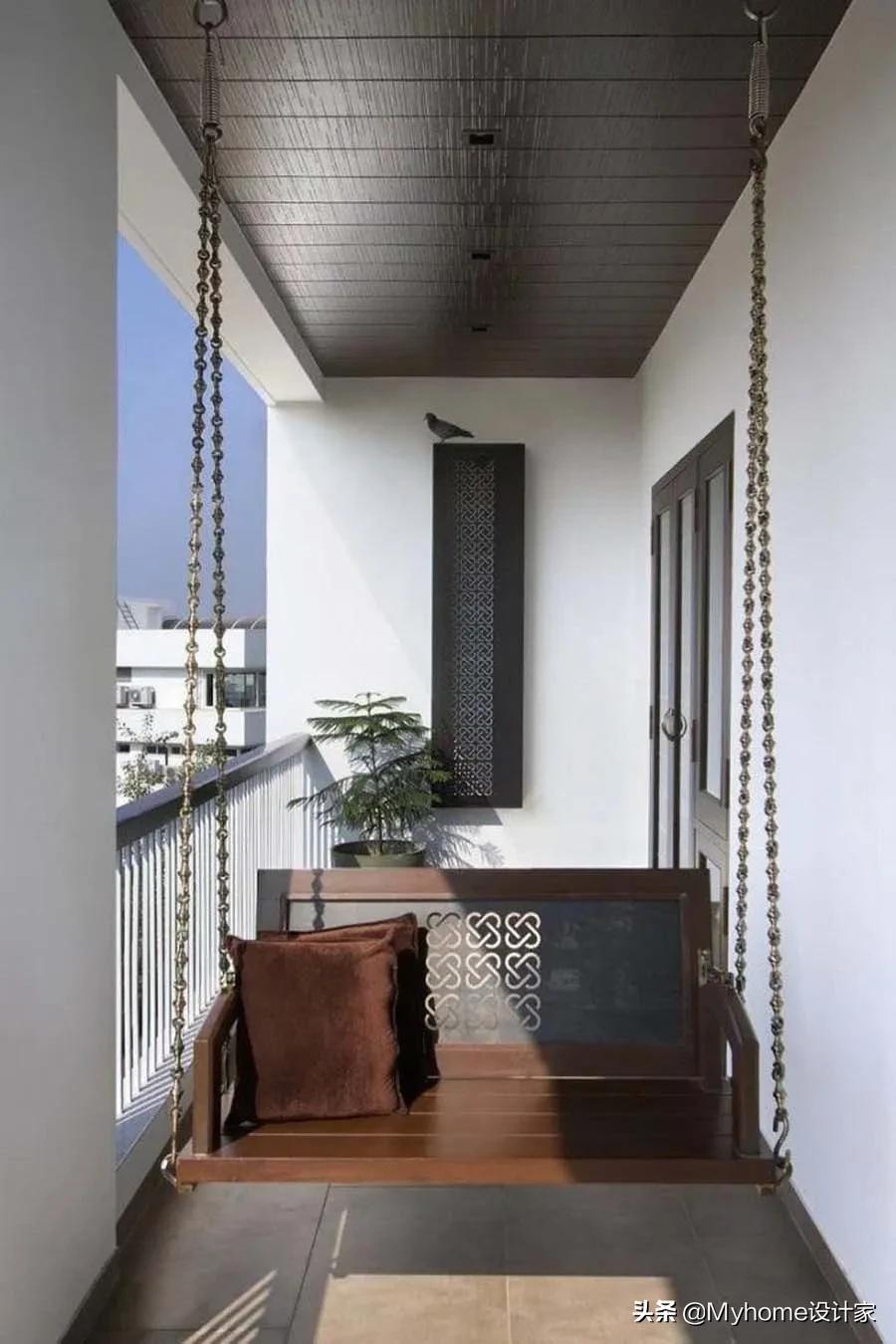 超好看的阳台装修,8米长超长阳台怎么装修好看