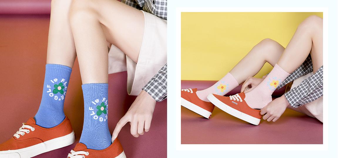 袜子上新,袜靴裙装解锁超能打的时髦组合