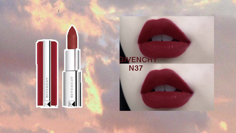 纪梵希适合黑黄皮的色号,纪梵希红丝绒色号推荐n37