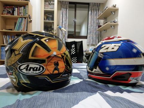 rx7x黑盔,arairx-7x头盔带刀侍卫拆箱