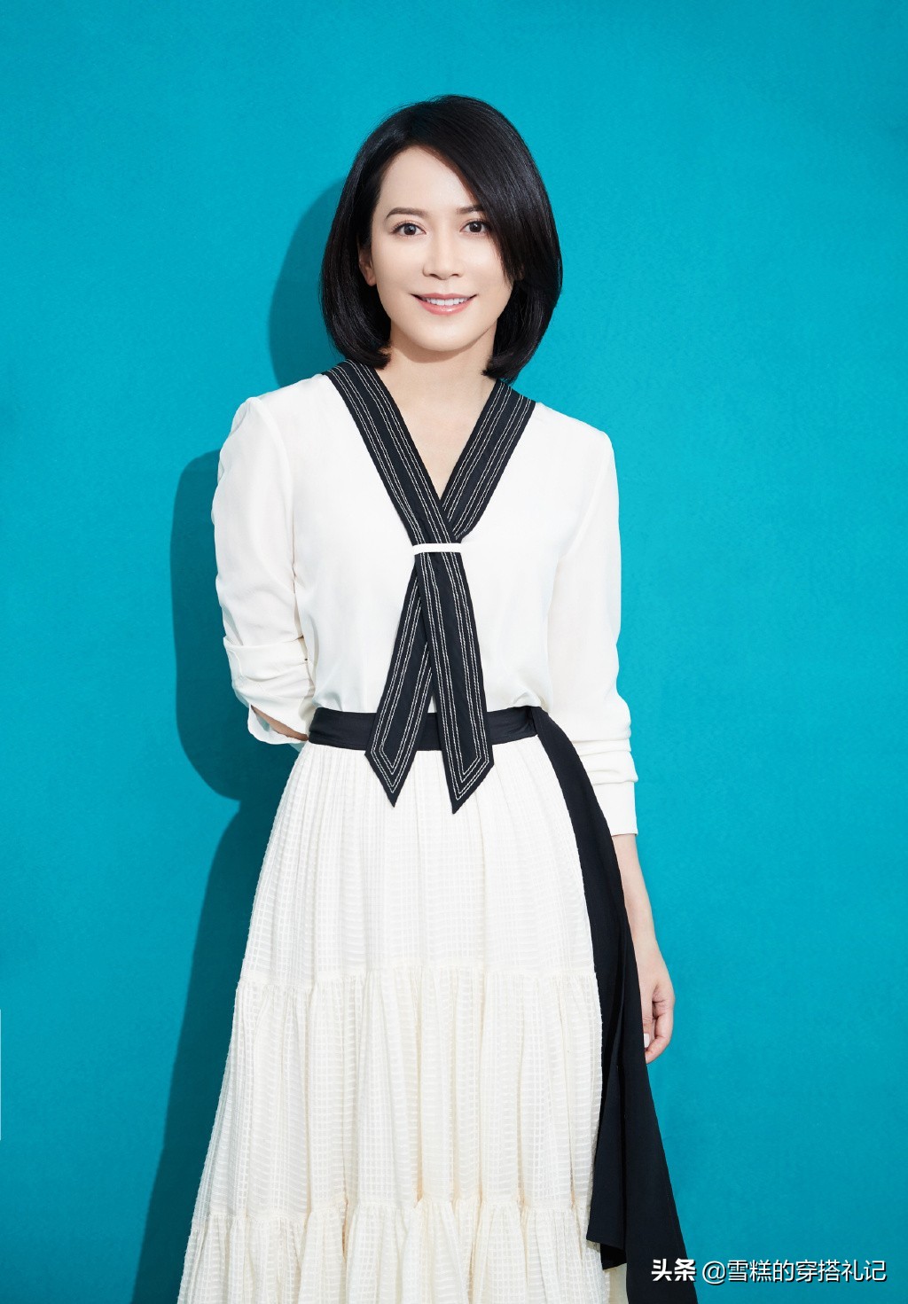 适合发量少的45岁的短发,长卷发和短发哪个更减龄