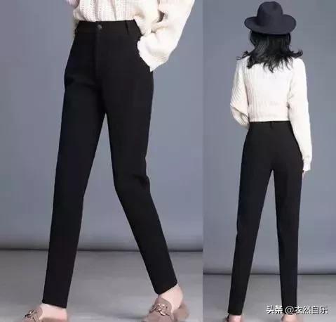 光腿神器九分裤冬季穿搭,小短腿腿型不好的穿什么好看