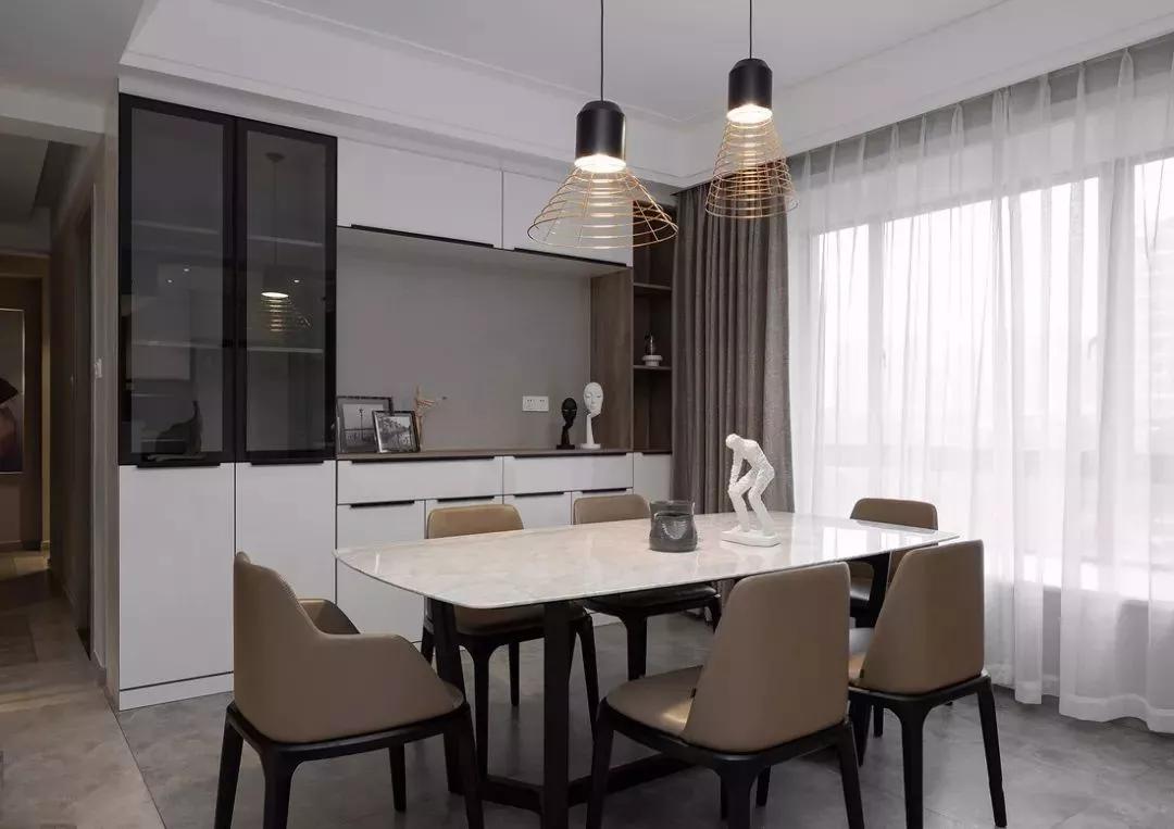 餐厅中间怎么装修好看,餐厅装修怎么省成本