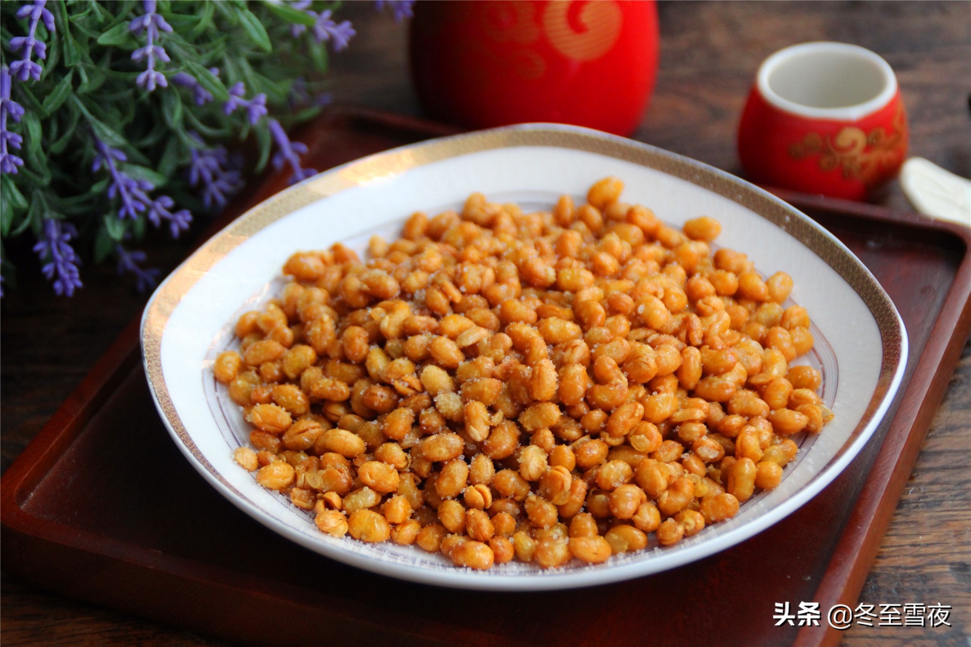 油酥黄豆的正宗做法,油酥黄豆要苏打浸泡才脆