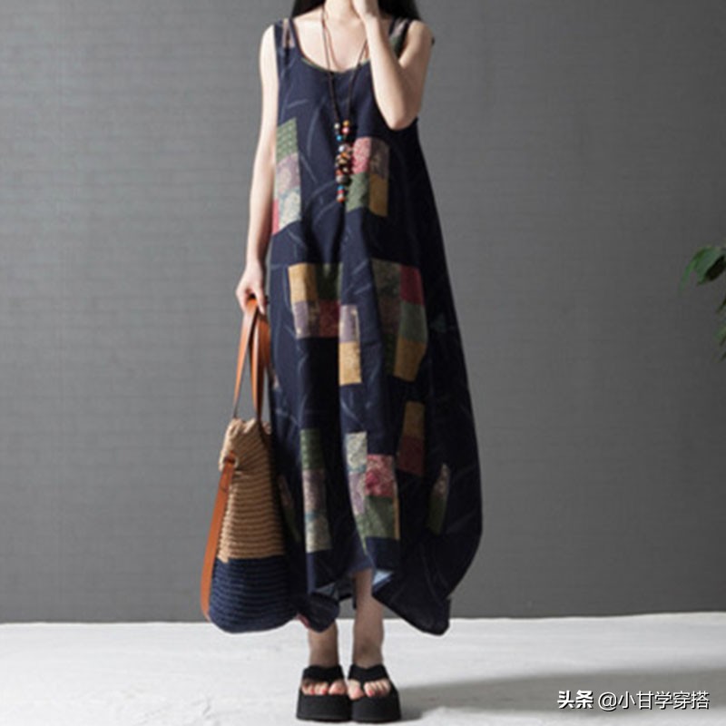 连衣裙显胖怎样改显瘦,胖女遮肚显瘦连衣裙