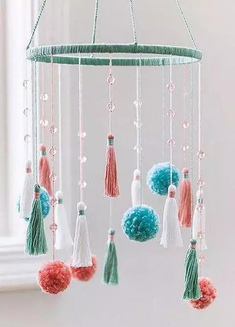 自制流苏装饰品,新家如何用流苏书签做装饰