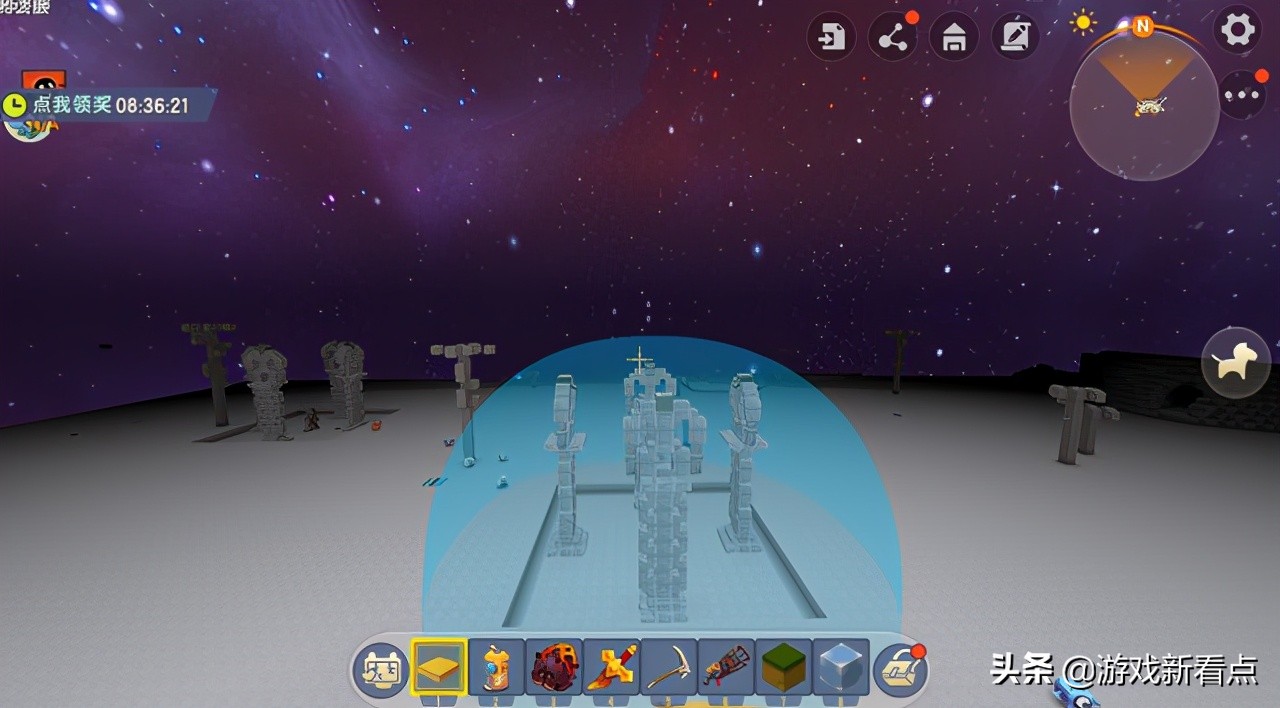迷你世界各个星球的隐藏空间,迷你世界三连空岛