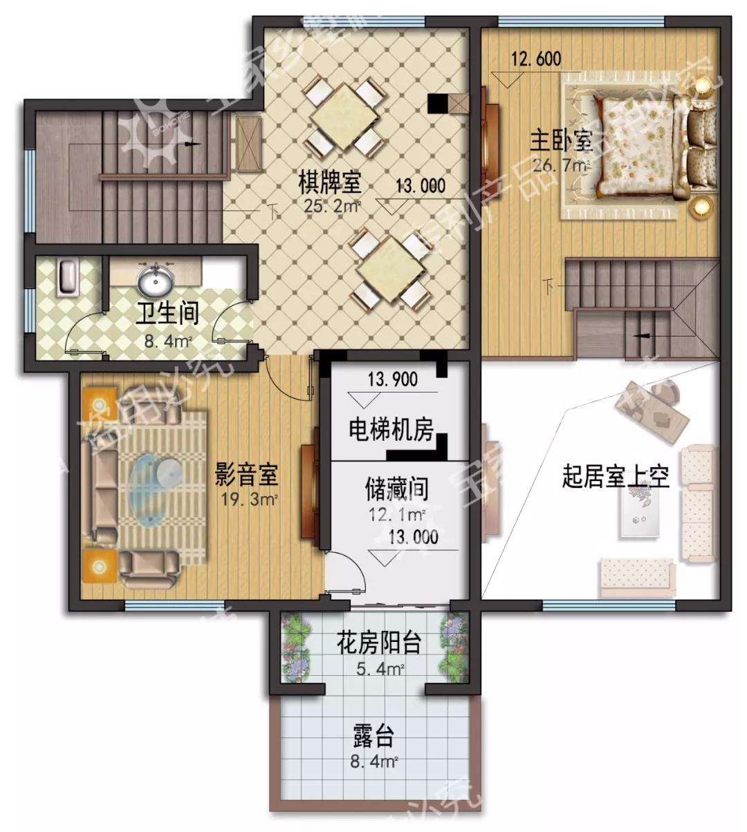 高层别墅空间感,空中小别墅loft优缺点