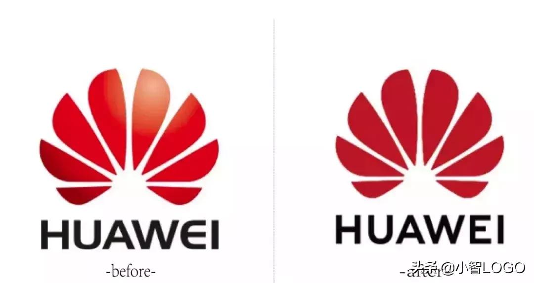 华为logo是什么字体,华为logo和苹果logo的含义