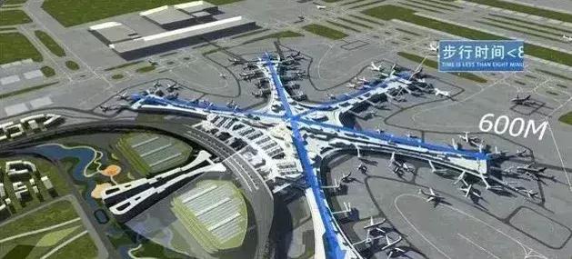 新世界七大奇迹北京机场,飞机从北京大兴国际机场起飞过程