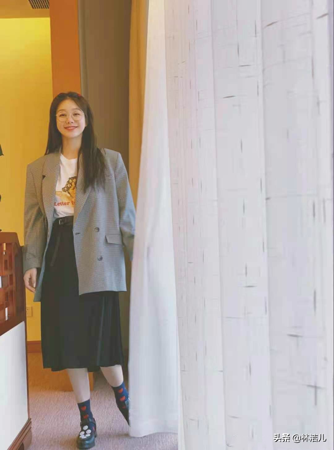 徐梦洁同款韩系发带,徐梦洁韩系少女