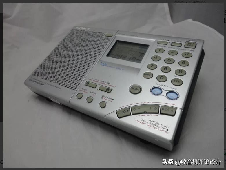 索尼7600gr收音机使用方法,索尼收音机7600gr美版和日版区别